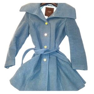 Coach Teal coat peacoat